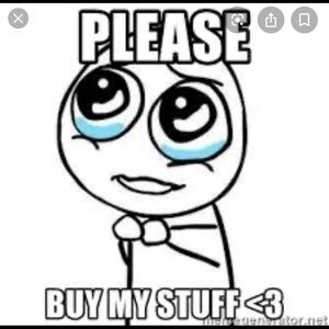 Please buy my stuff